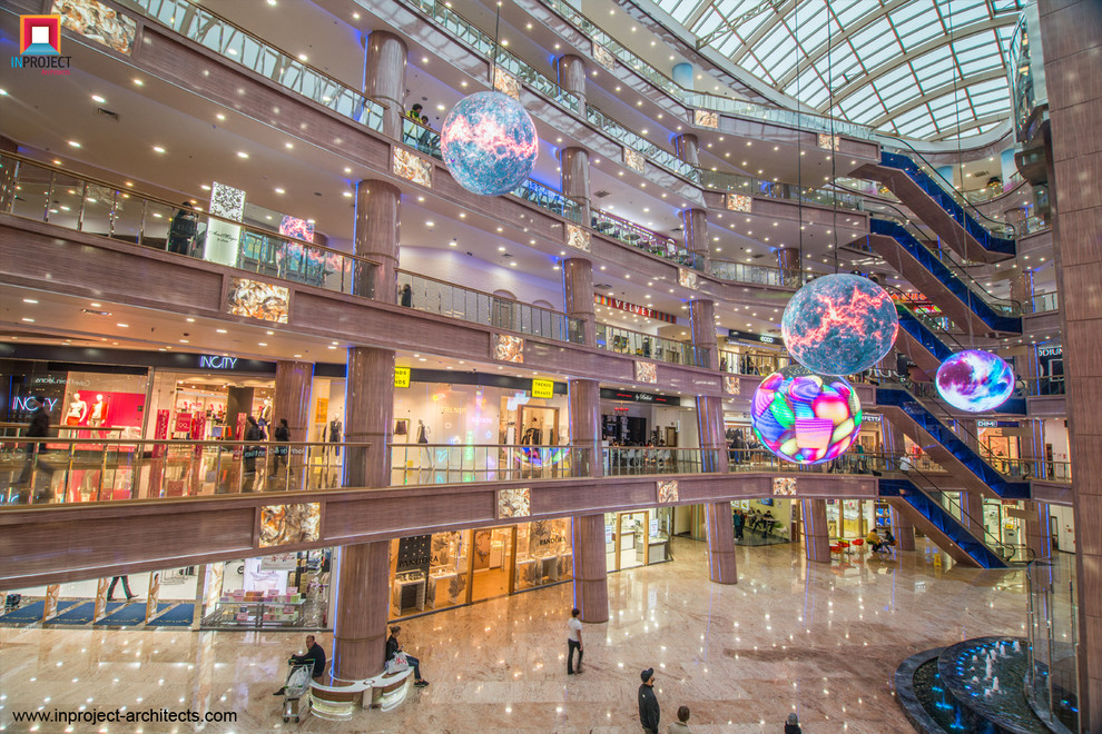 Концепция интерьеров ТРЦ "РИО" на Ленинском проспекте