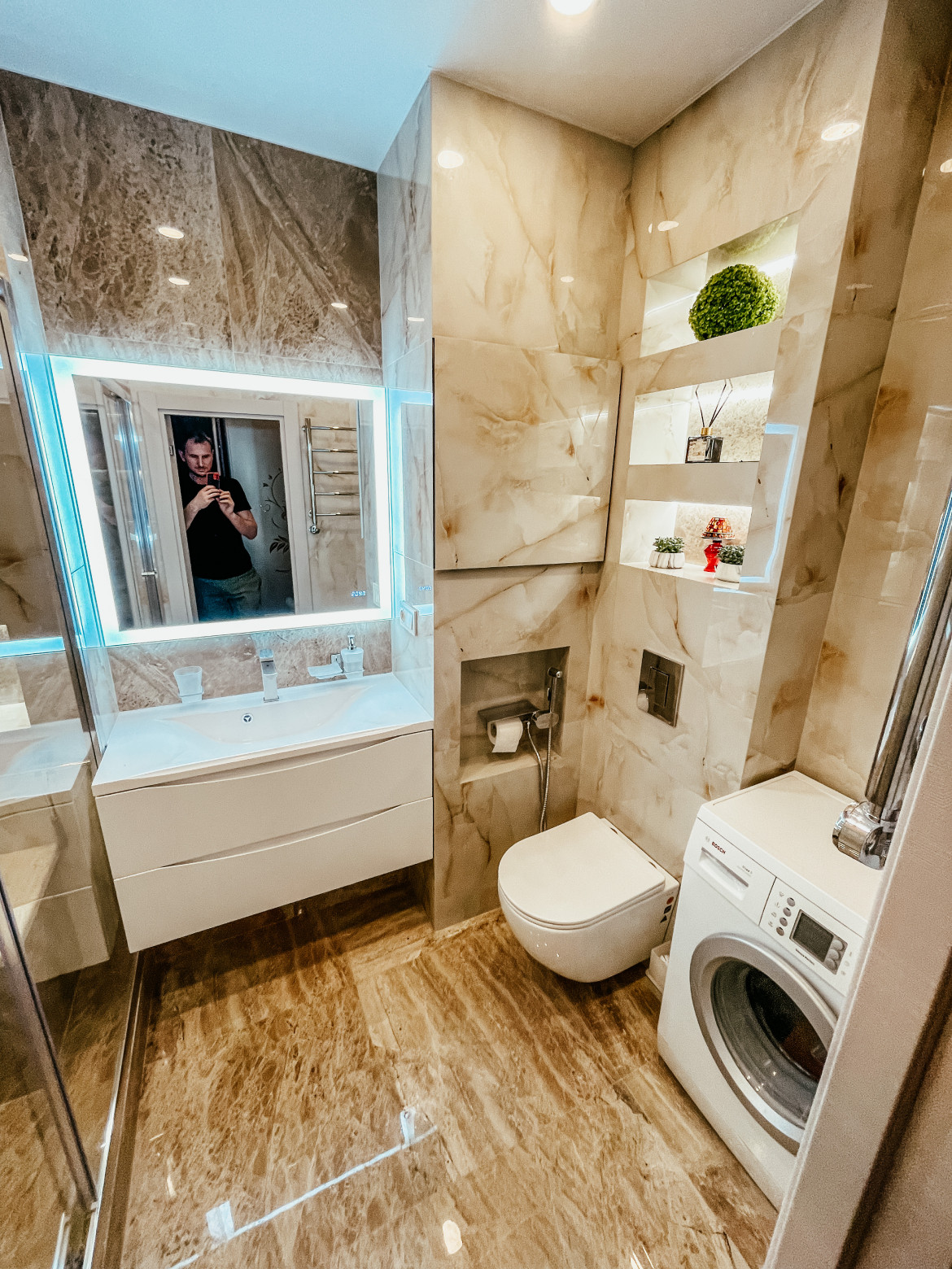 Совмещение санузла на Янгеля