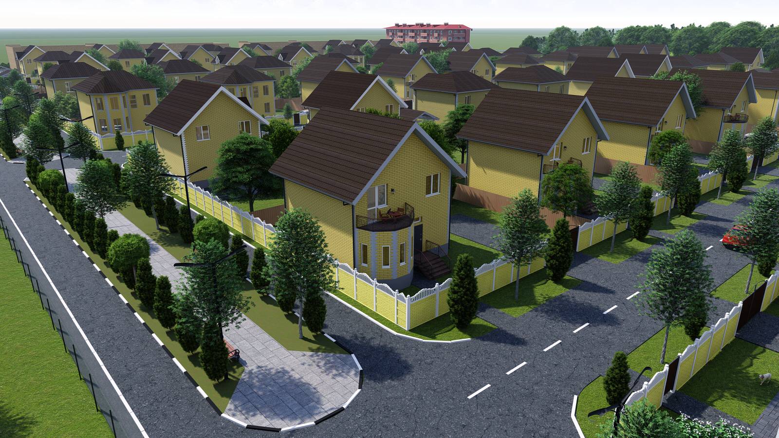 Коттеджный поселок "Адмиралтейский-2" в Краснодаре