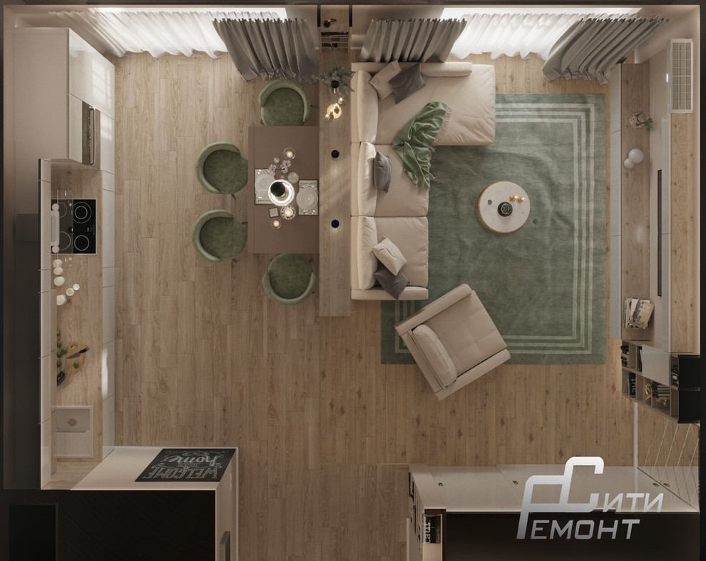 Дизайн квартиры ЖК МЧС