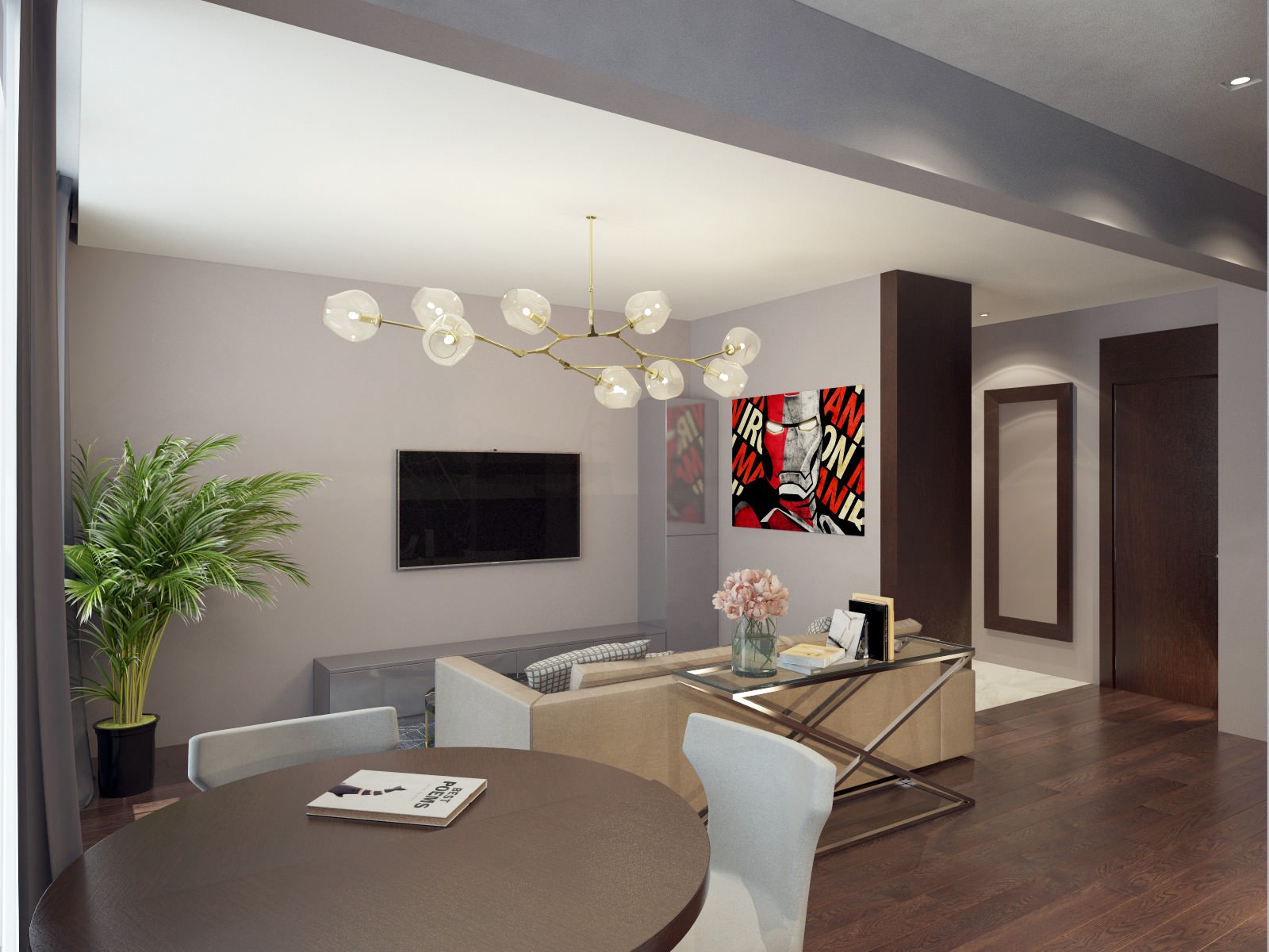 Квартира 70 м2, Москва, Новопесчаная улица