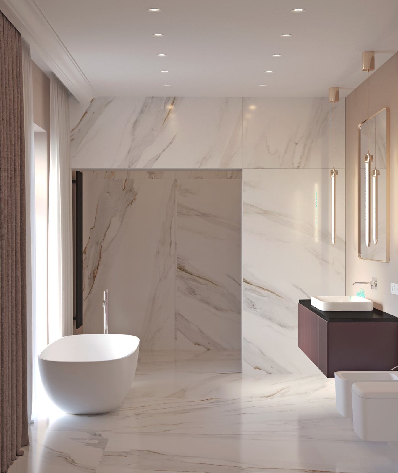 Дом для семьи. Санузел