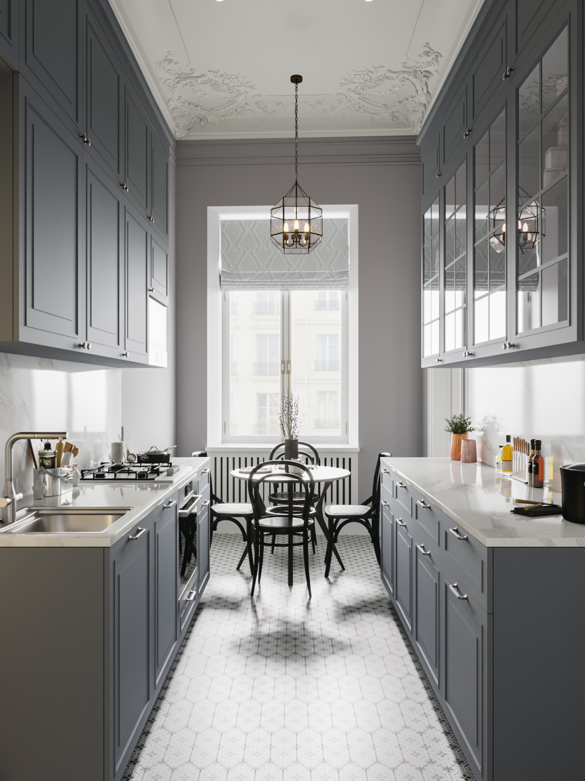 Французский стиль в доходном доме