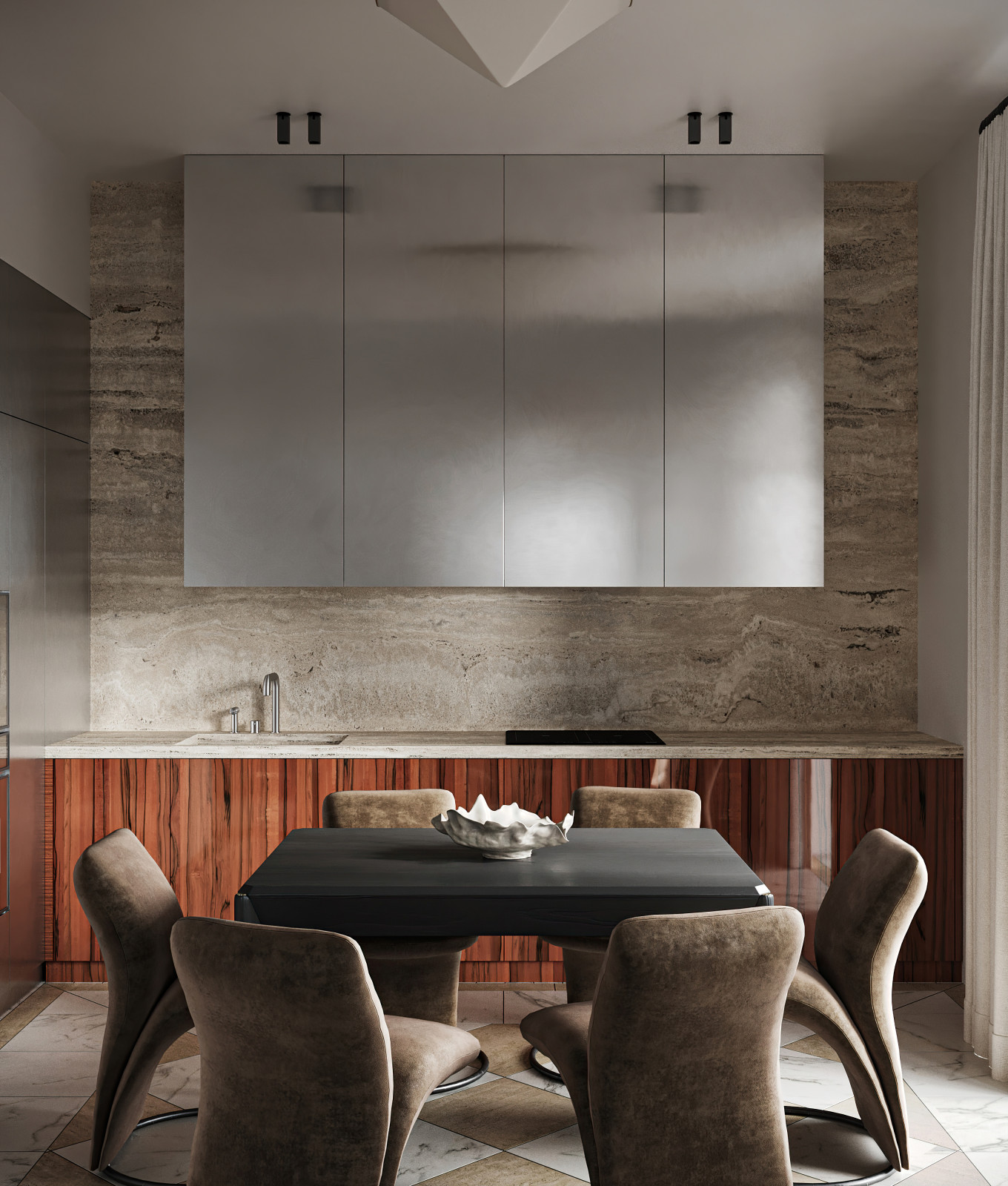 Двухуровневая квартира в Москве