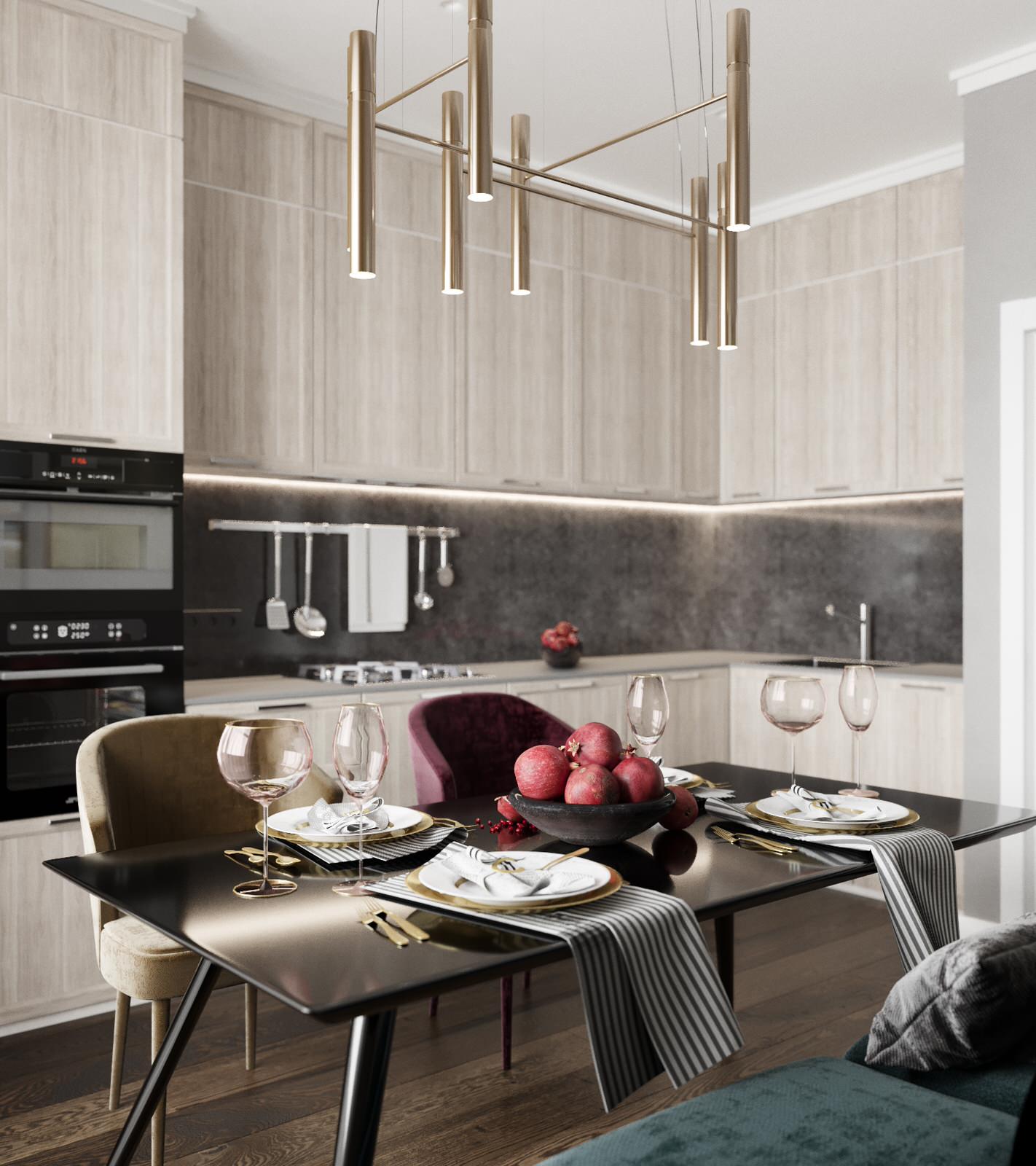 Интерьер городской квартиры в современном стиле