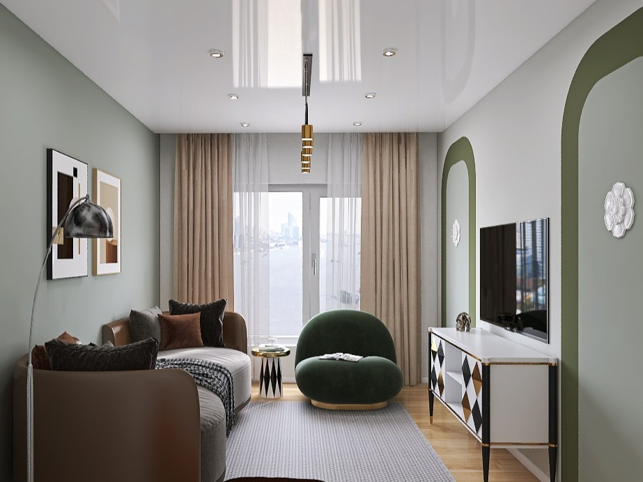 Обложка проекта: гостиная МЕМФИС