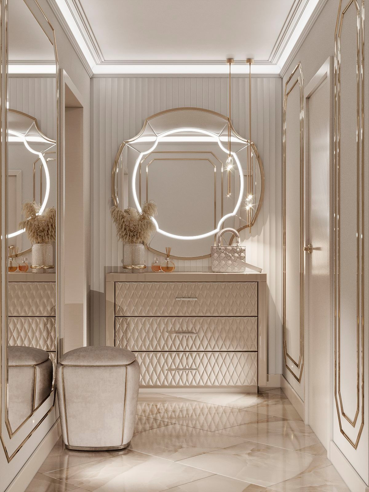 ДИЗАЙН ИНТЕРЬЕРА КВАРТИРЫ В ЖК СТОЛИЧНЫЕ ПОЛЯНЫ, 92 КВ.М