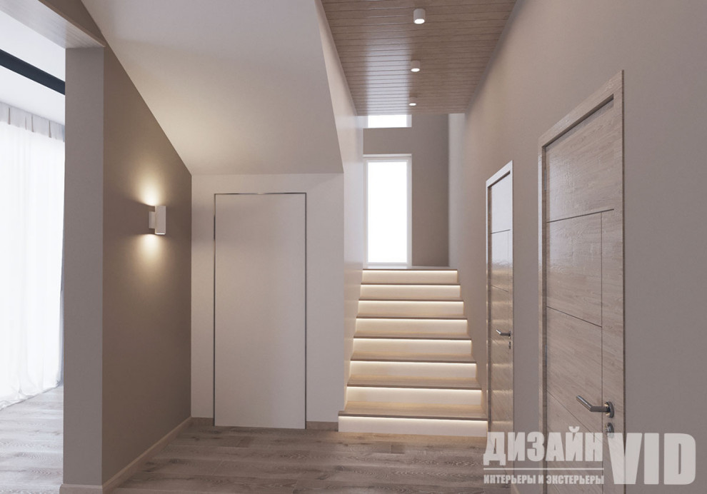 Дизайн-проект двухэтажного дома 400 метров