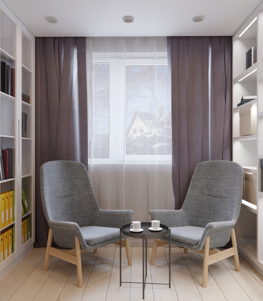 Частный дом «серые оттенки минимализма с современной классикой»