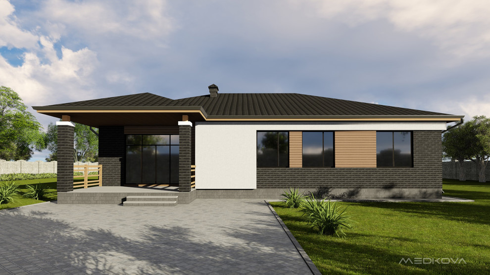 Проект одноэтажного дома