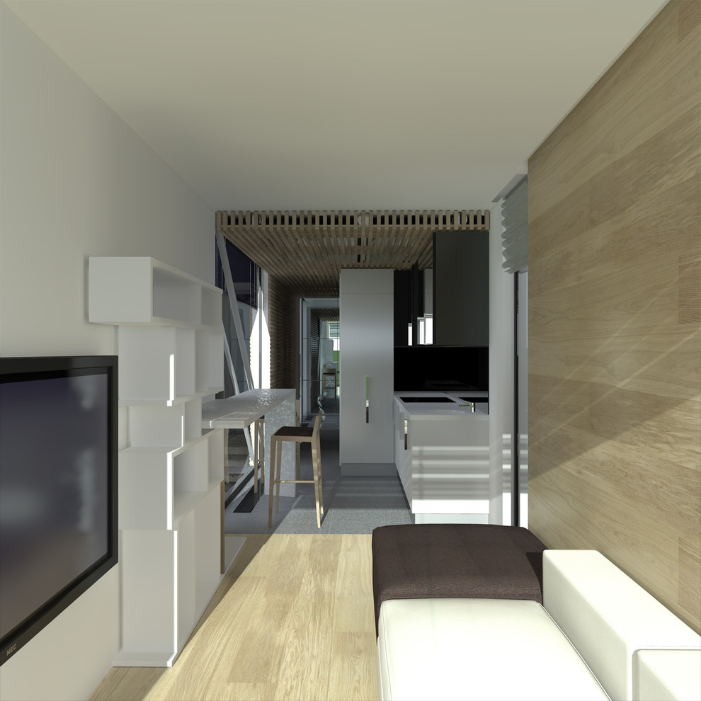 Малый гостевой дом из грузовых морских контейнеров