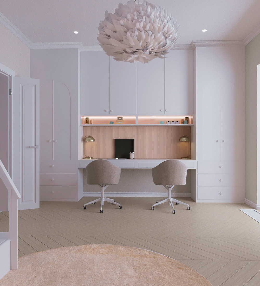 Квартира в стиле неоклассика в ЖК FAMILIA