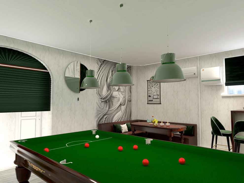 Дизайн проект коммерческого помещения с авторским надзором Сауна "Fun"