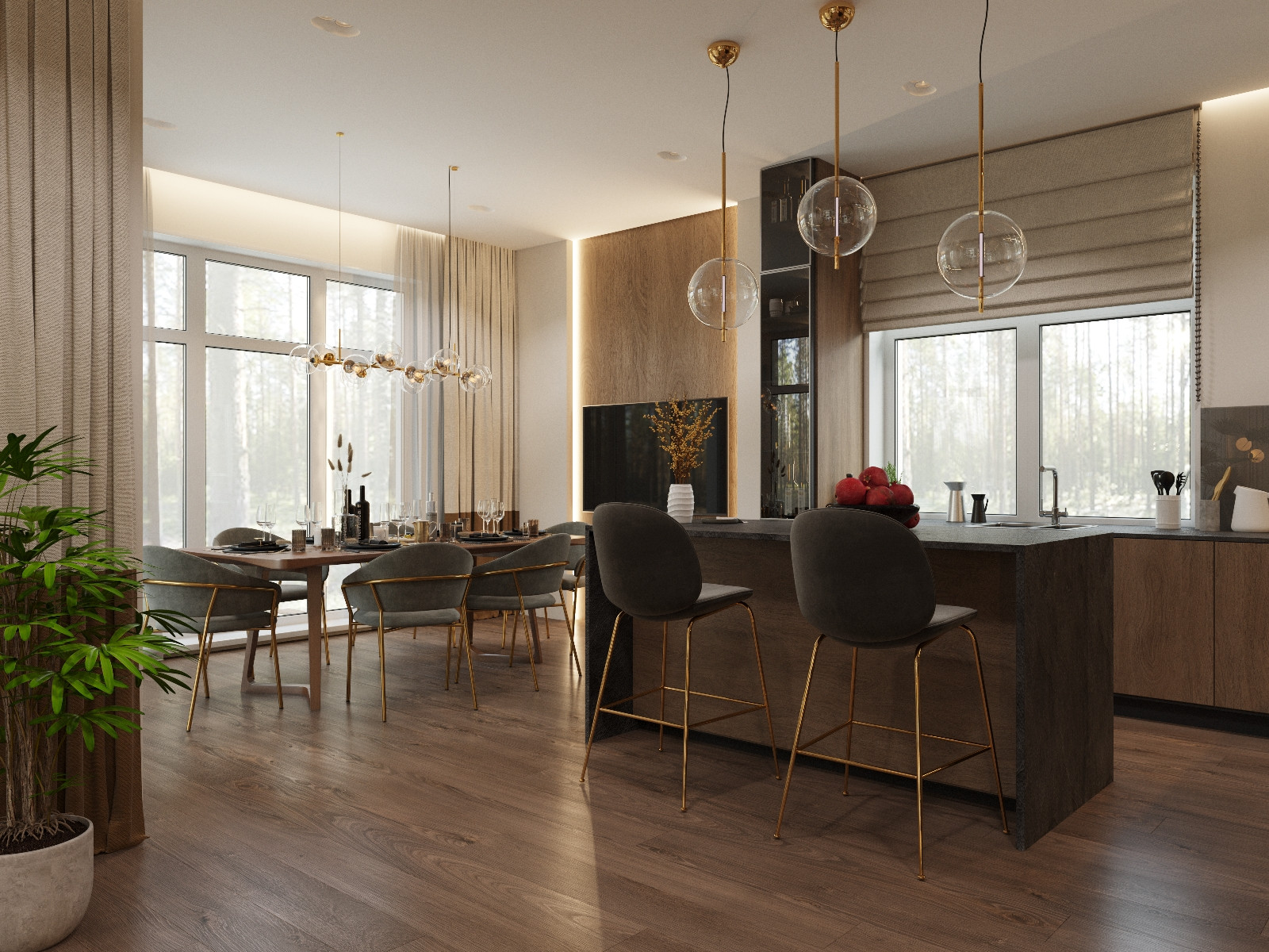 Кухня / 1 этаж