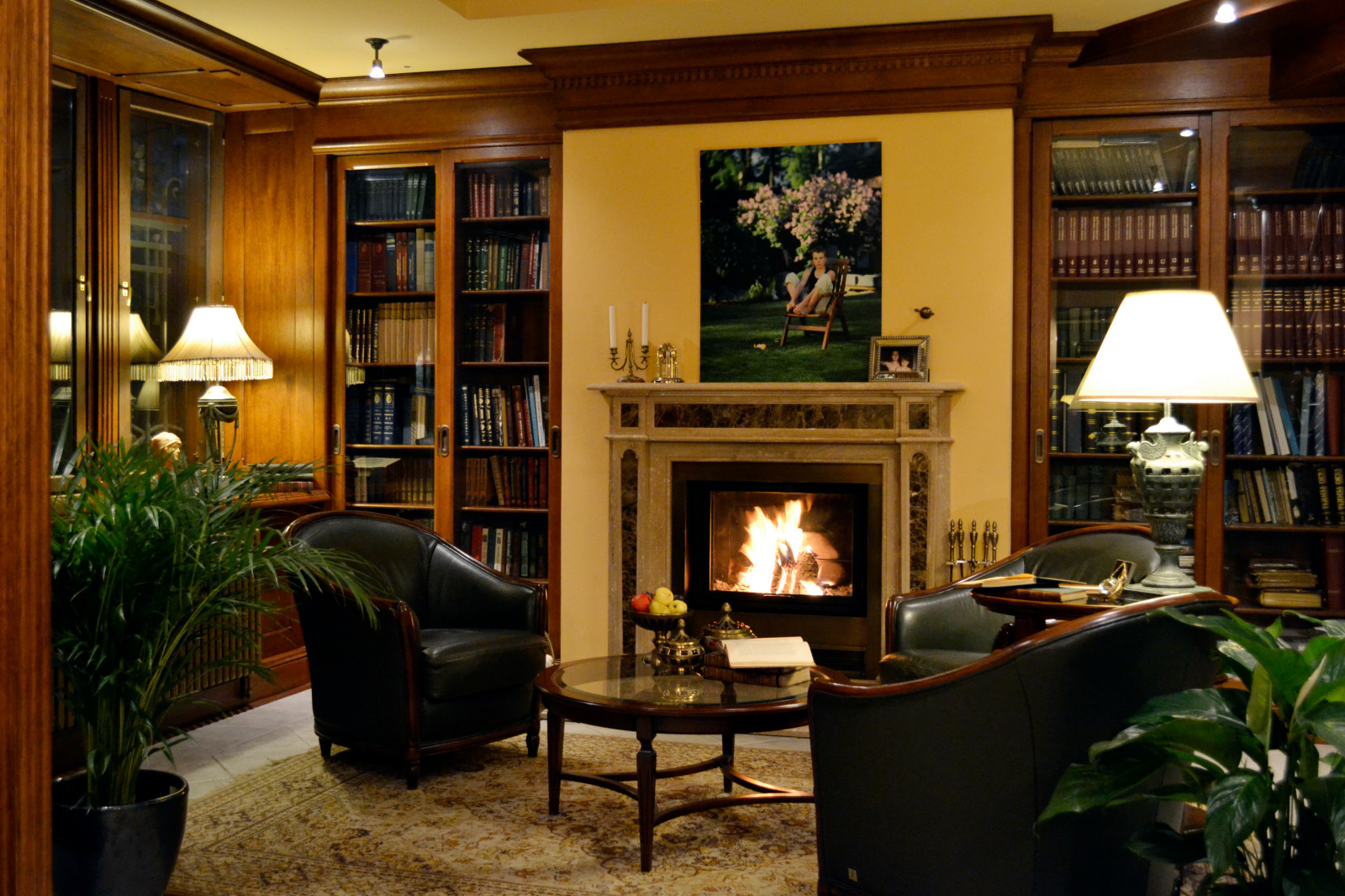 Обложка проекта: Атмосфера у камина