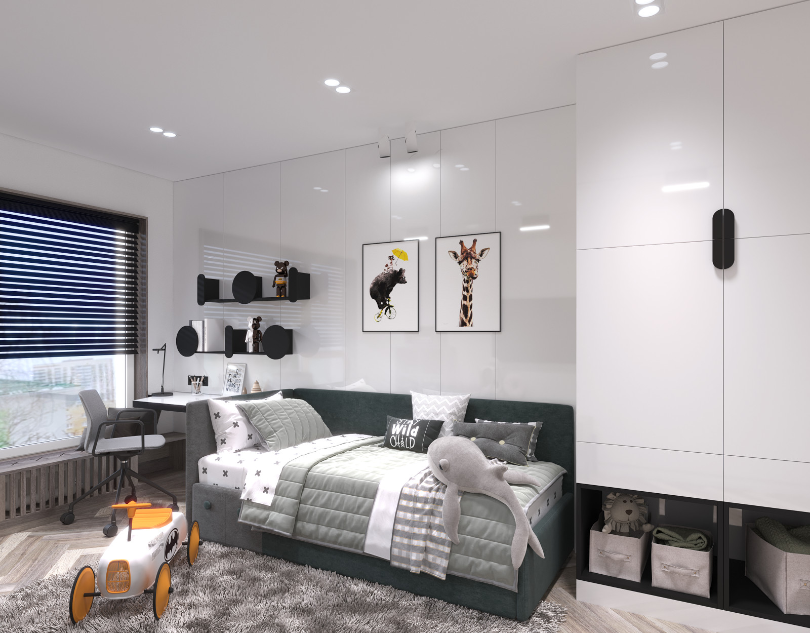 Обложка проекта: Жилая квартира для молодого человека, 99,48 кв.м.