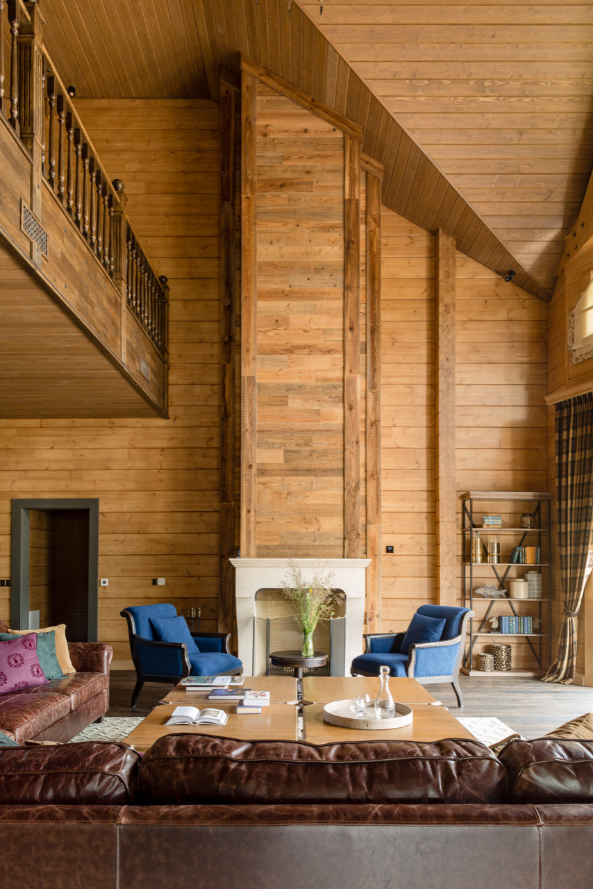 Дом из клееного бруса в Пензенской области.