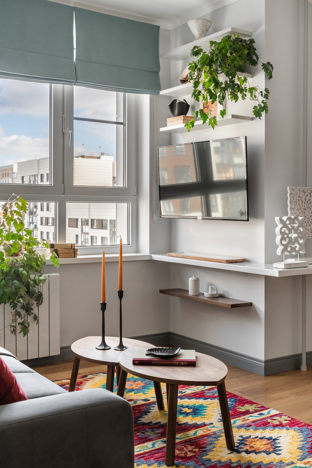 Houzz тур: 38 кв.м — студия для взрослой пары