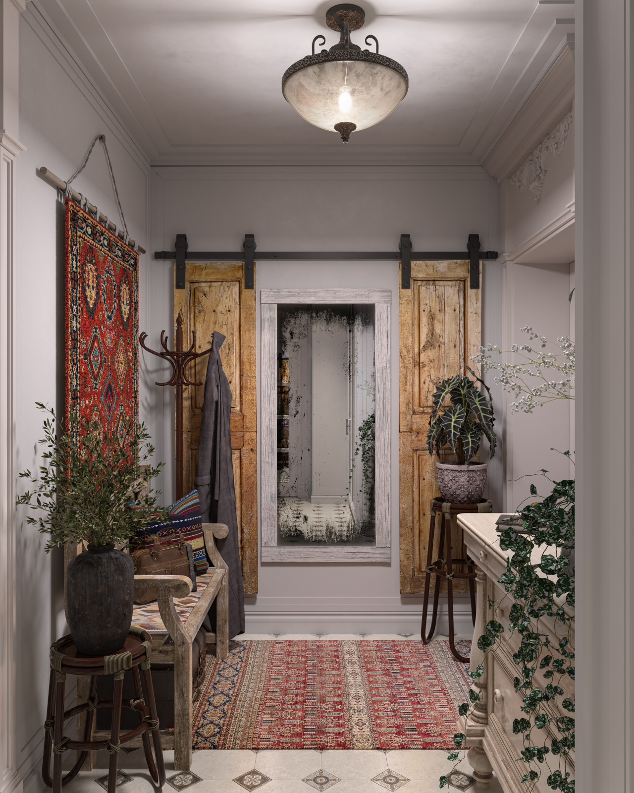 апартаменты на первой линии, с национальным характером