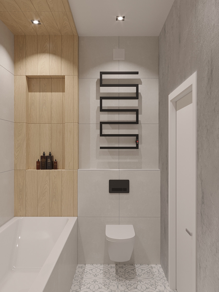 45 кв.м, просторно и экономно