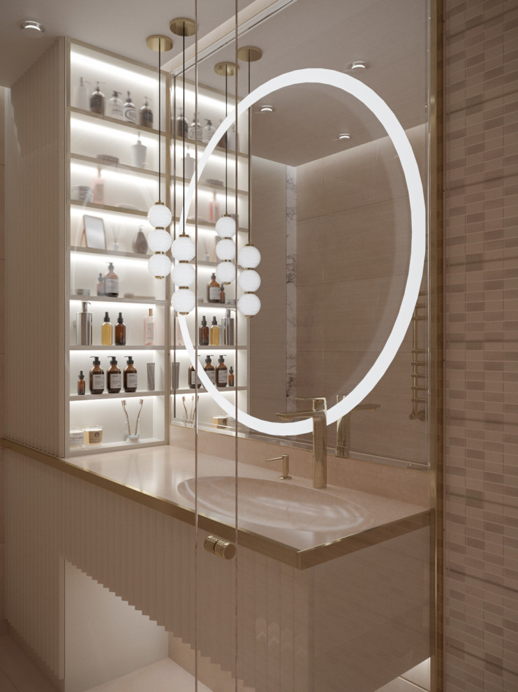 Светлая квартира в современном стиле