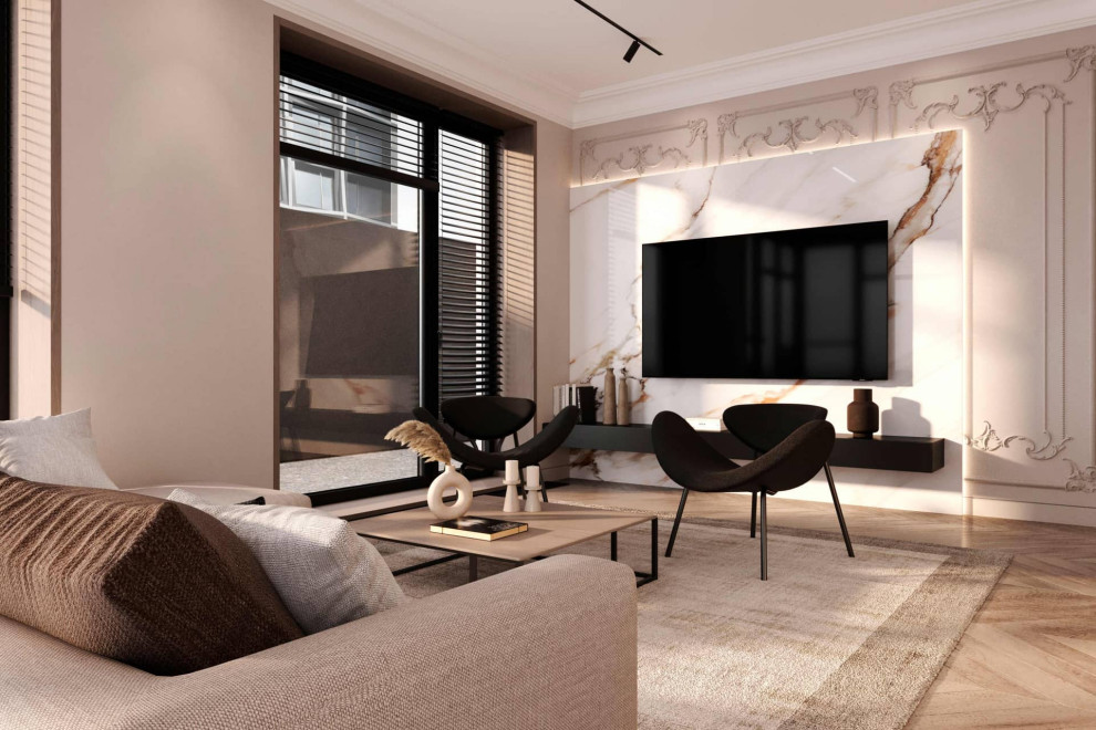 Дизайн и ремонт квартиры в ЖК «Прайм Парк» — Выдержанный стиль