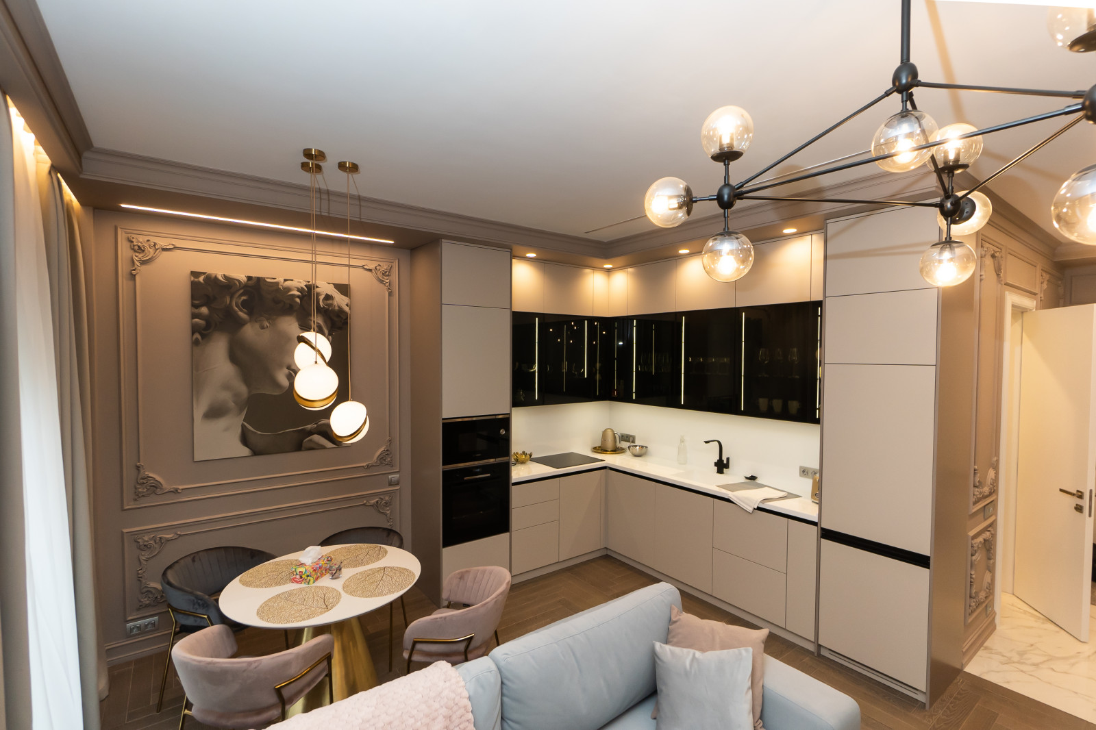 Ремонт 2-квартиры в ЖК "I'M" в современном стиле