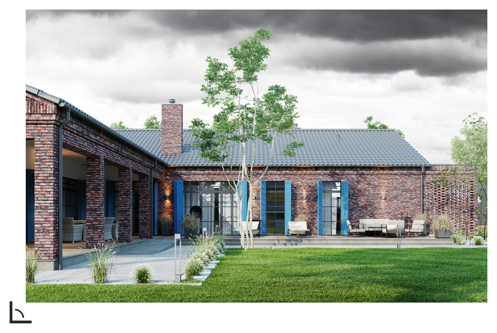 Одноэтажный дом в Москве 340 кв. метров