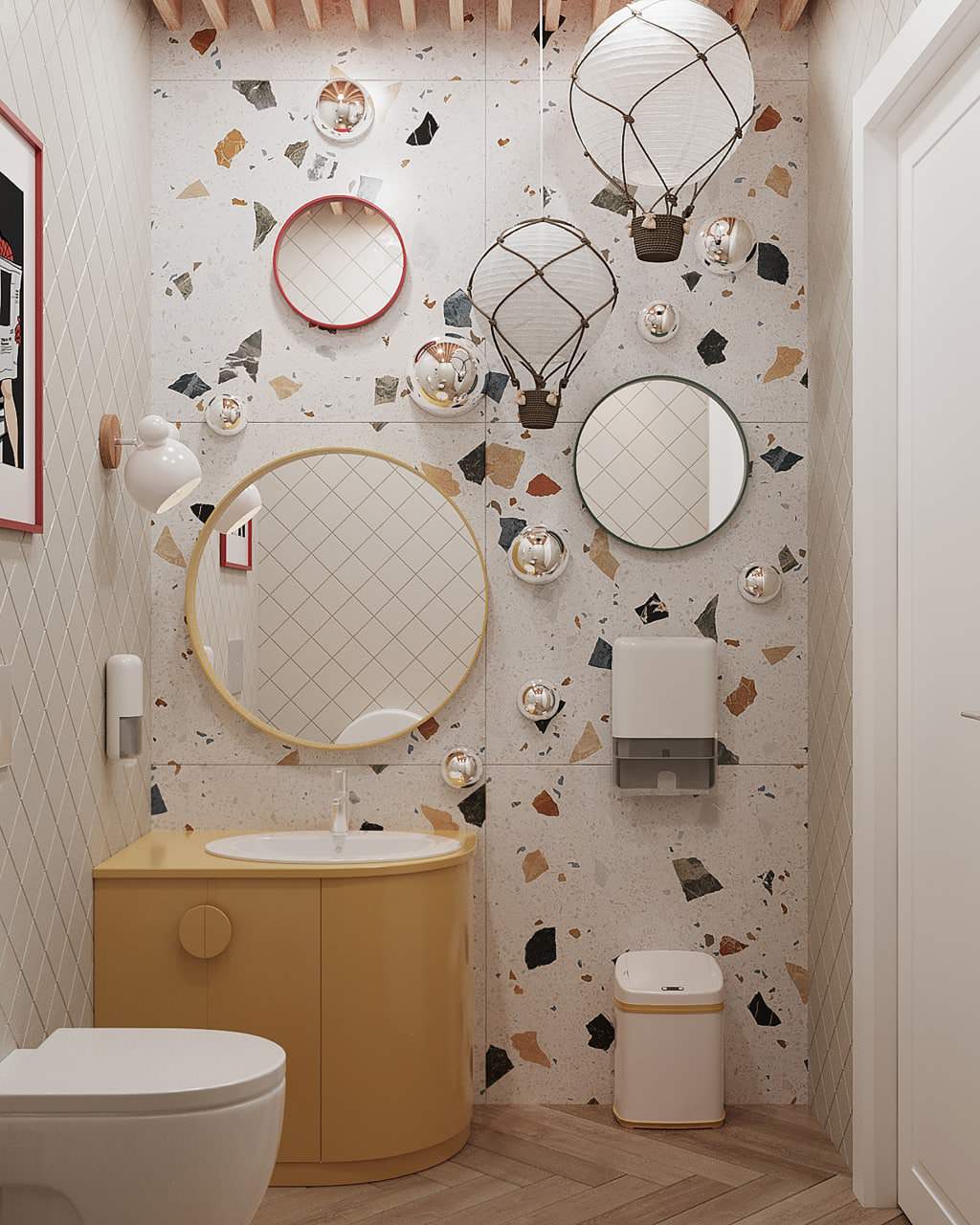 Детская комната с санузлом в Бизнес Центре