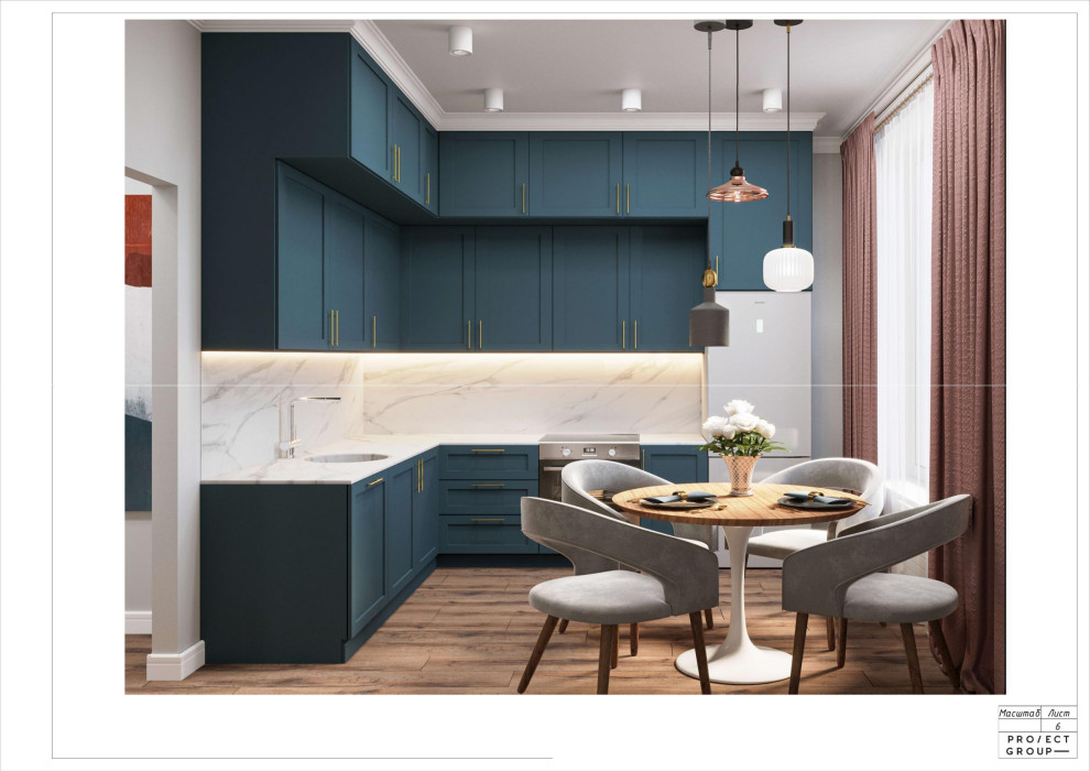 Проект В ЖК Ривер парк 40 м2