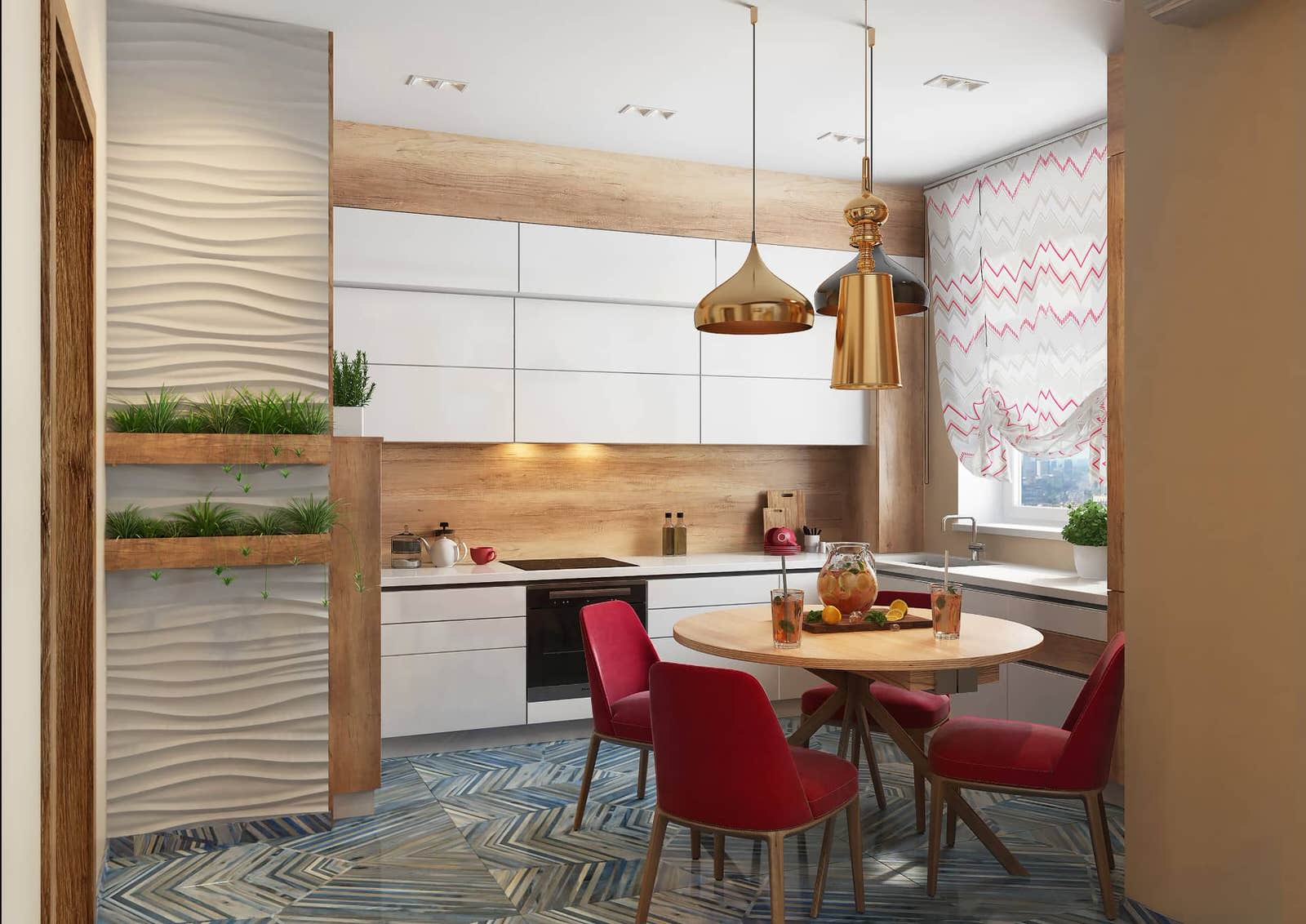 Дизайн квартиры в ЖК «Новая олимпийская деревня» — Разноцветный калейдоскоп