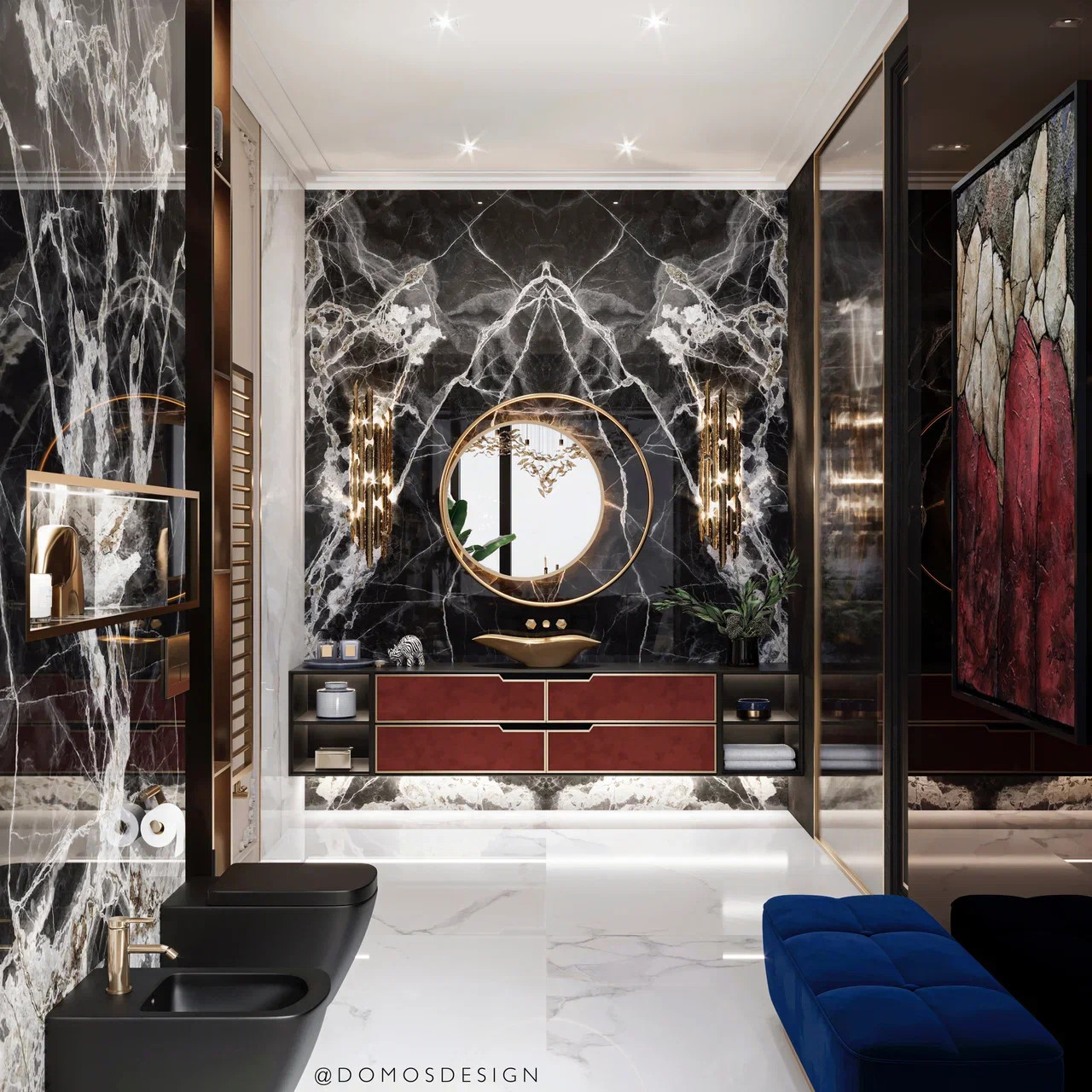 Проект квартиры в ЖК "Capital Tower" 180 кв.м