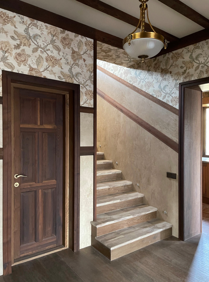 ЗАГОРОДНЫЙ ДОМ В СТИЛЕ "СТАРОЙ АНГЛИИ" _ФРАГМЕНТЫ РЕАЛИЗАЦИИ