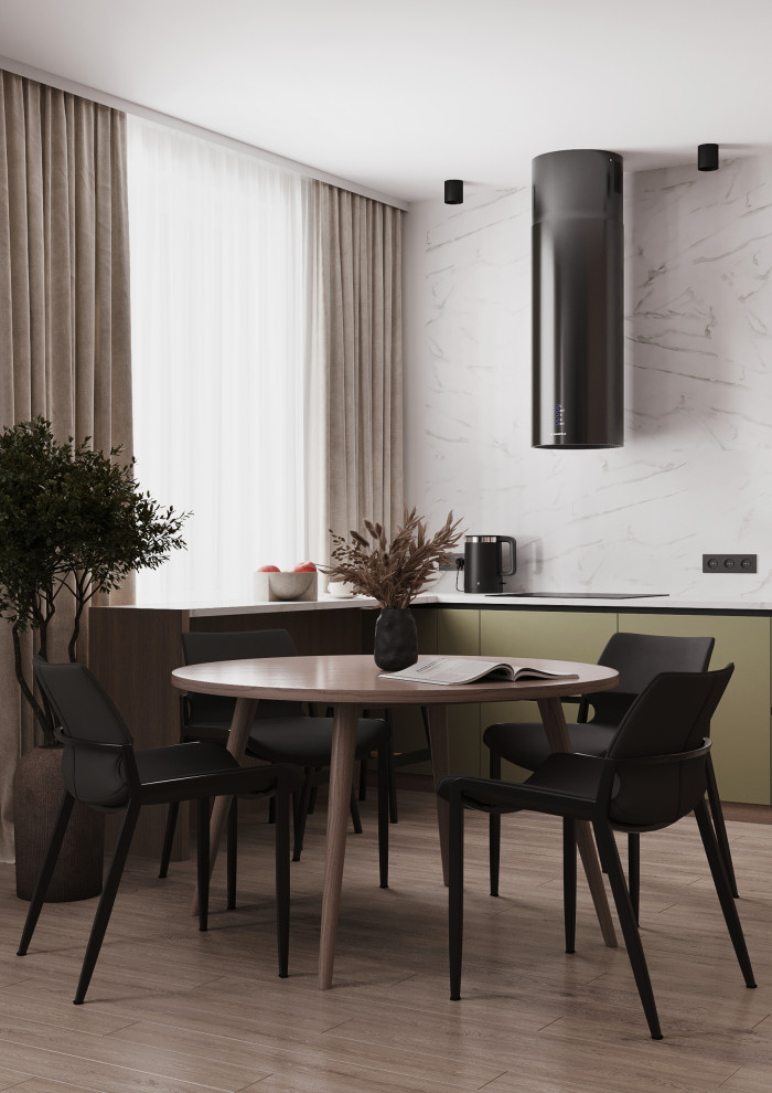 Кухня-гостиная 34кв.м.