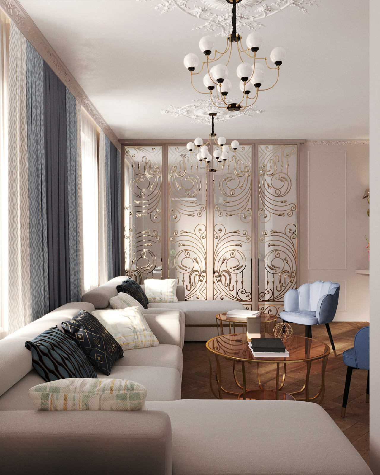 Дизайн проект в ЖК Царская площадь