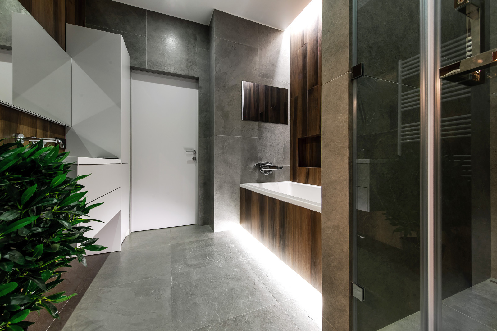 Ванная комната. Дизайн проект квартиры на Петровском острове