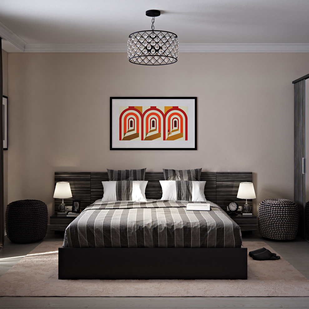 Обложка проекта: Спальня с стиле современной классики