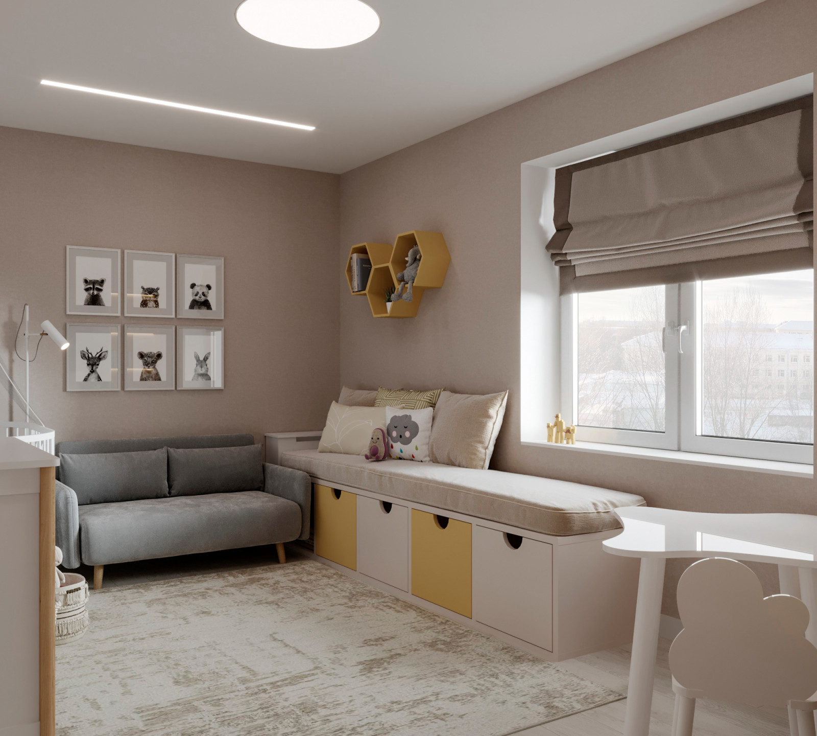 Четырехкомнатная квартира в Мегаполисе