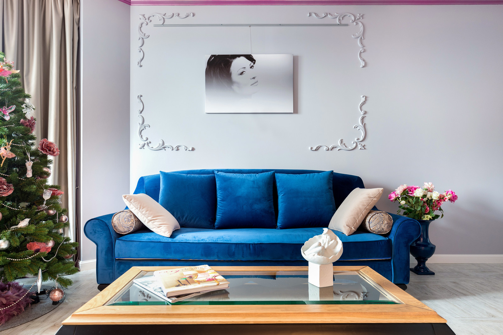 В розовом цвете