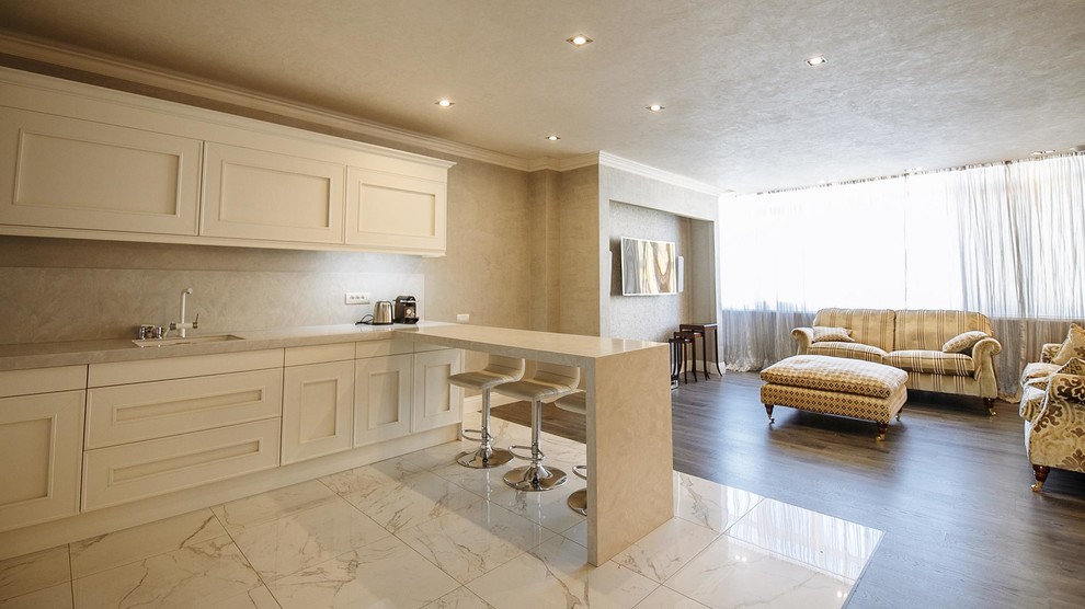 Квартира в стиле лофт (с элементами классики)