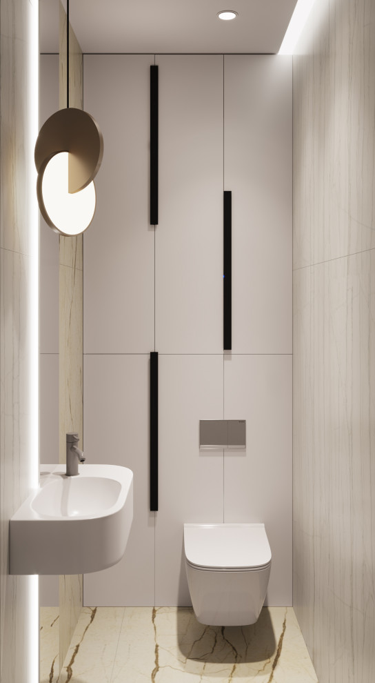 проект "Элегантные ассоциации на 63 м2"