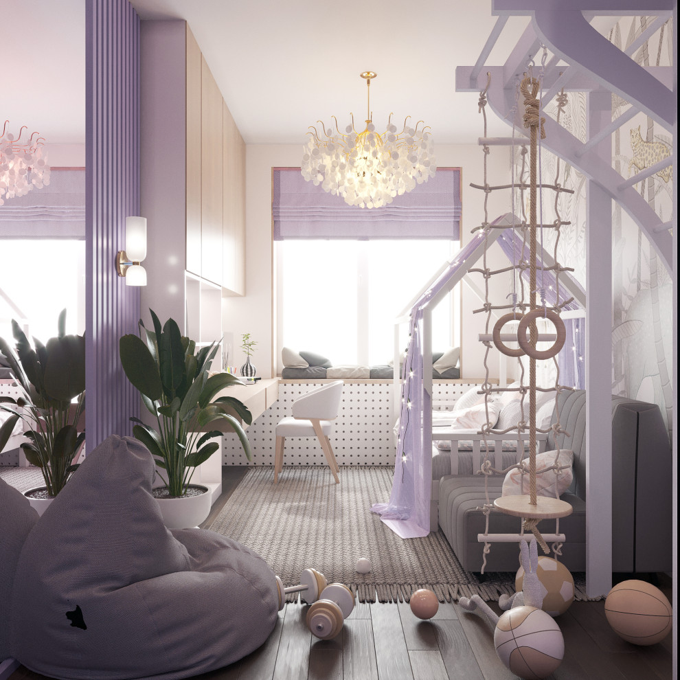 Современная квартира с выразительной отделкой