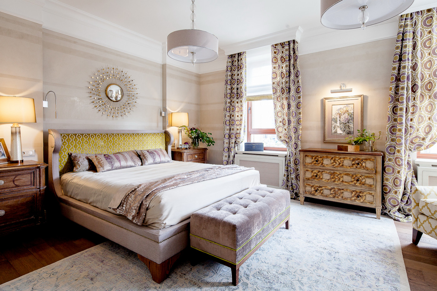 Спальня в жк " Золотые ключи"