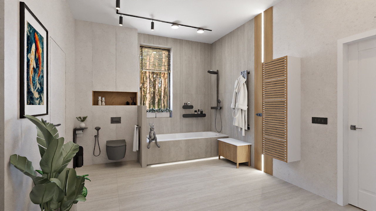 Современный загородный дом