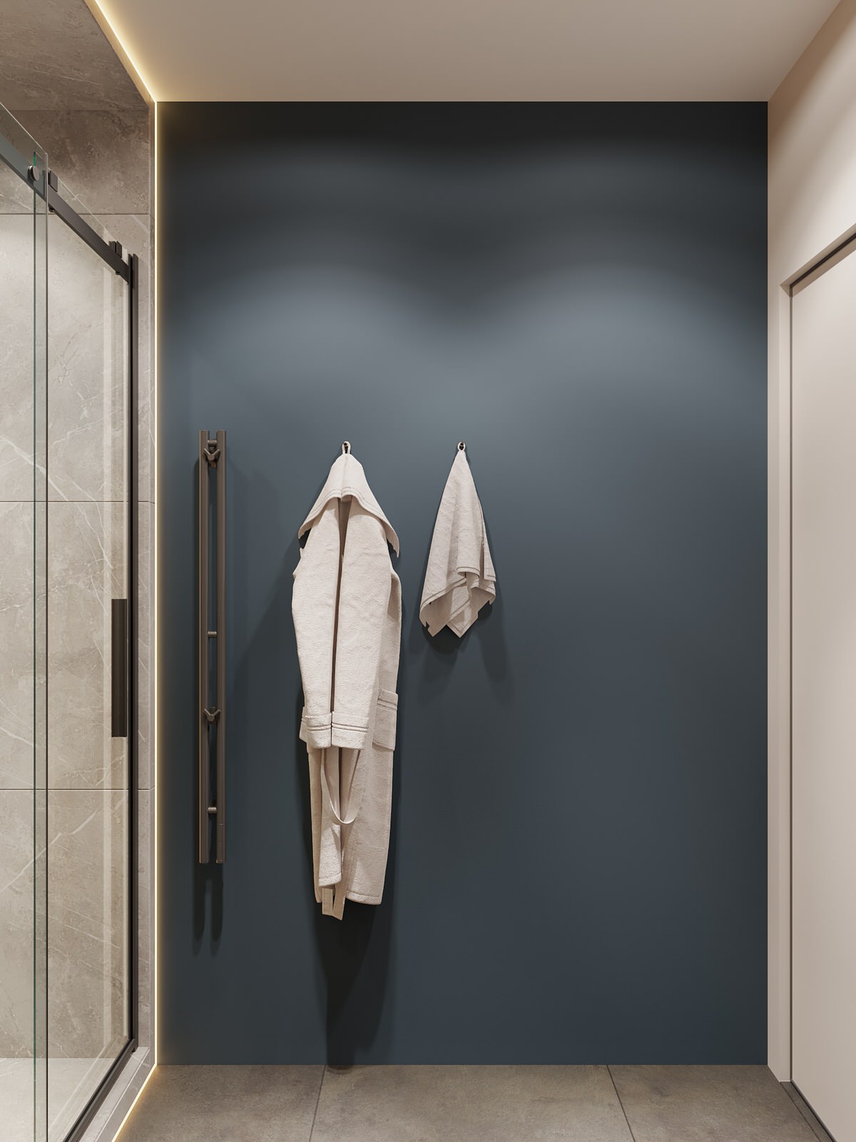 Душевая, первый этаж