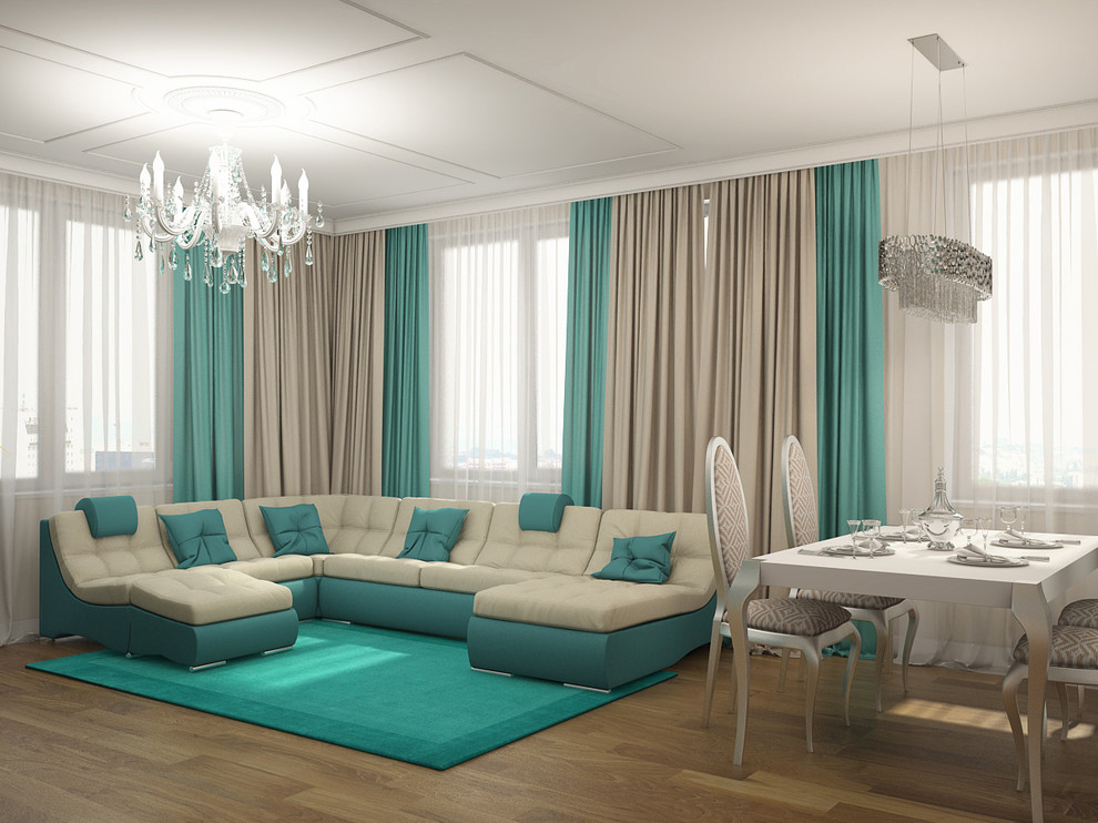 Гостиная-столовая