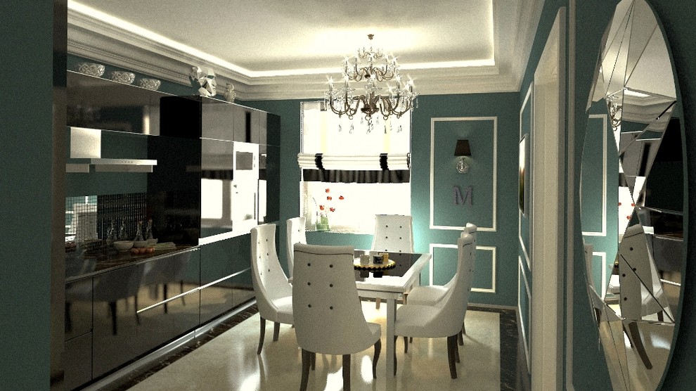 Обложка проекта: Дизайн интерьера квартиры в стиле «арт-деко»