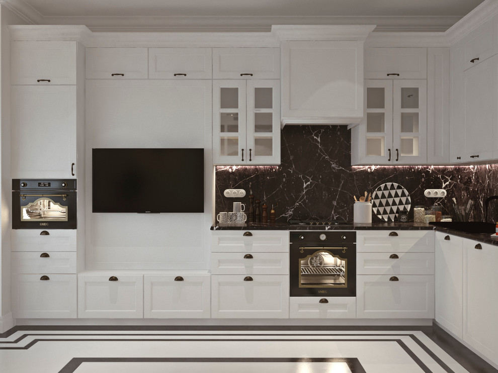 Двухкомнатная квартира в классическом стиле в Моксве.