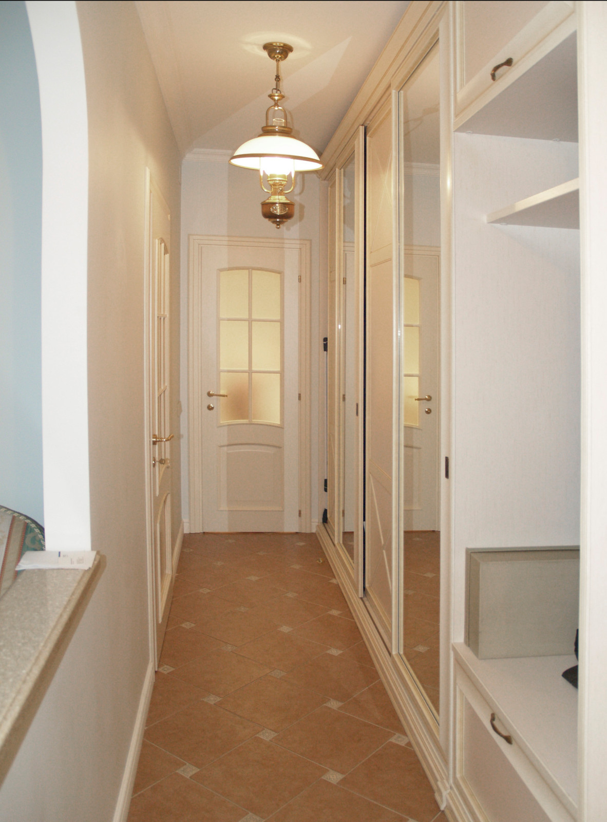 Квартира с видом на Москва-реку в стилистике Прованс