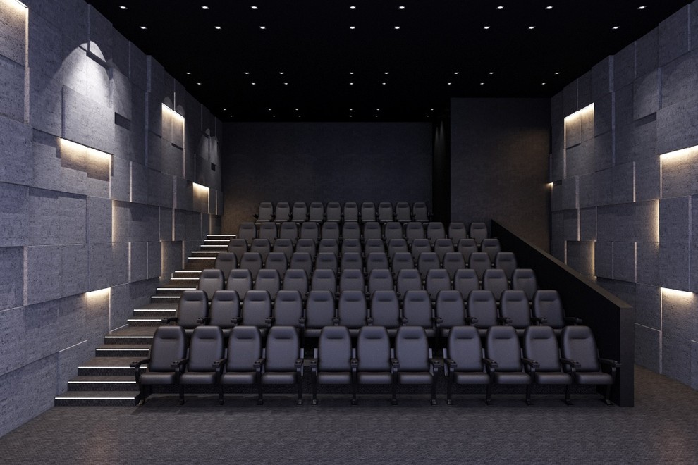 Дизайн кинотеатра в Астане